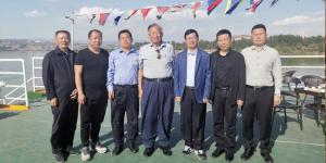中國黃河文化經(jīng)濟發(fā)展研究會何光暐會長一行赴我市考察交流，與文旅集團達成戰(zhàn)略合作