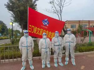 市文旅集團(tuán)一線戰(zhàn)“疫”之：北方游船員工化身“大白”，守護(hù)隔離點群眾安全