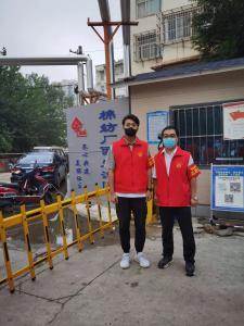 市文旅集團(tuán)一線戰(zhàn)“疫”之：“帥飛了”組合秒變“救火勇士”，“暖心”大白全心全意為居民服務(wù)